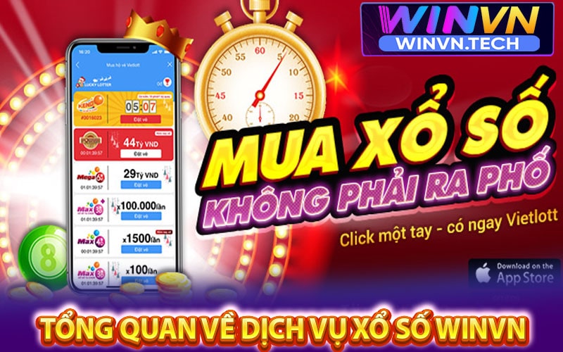 Sơ lược tổng quan về dịch vụ xổ số winvn 