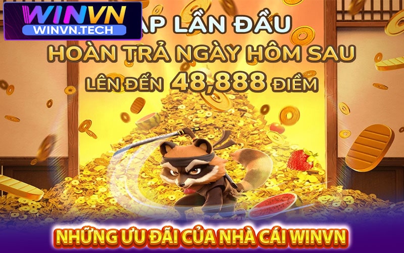 Những ưu đãi của nhà cái winvn